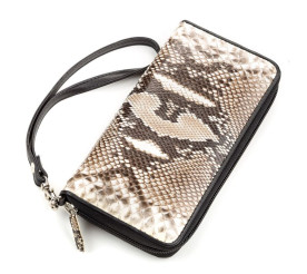 Женский клатч SNAKE LEATHER из кожи питона