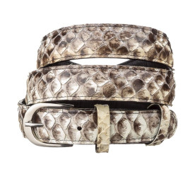 Женский ремень SNAKE LEATHER из кожи питона