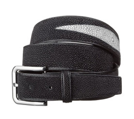 Мужской ремень STINGRAY LEATHER из кожи ската