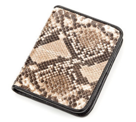 Кошелек из кожи питона SNAKE LEATHER