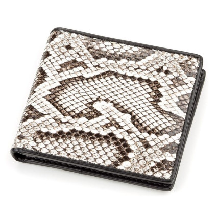 Мужской кошелек из кожи питона SNAKE LEATHER – Фото 1