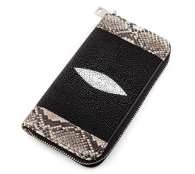 Женский кошелек из кожи ската STINGRAY LEATHER
