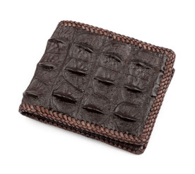 Мужской кошелек из кожи крокодила CROCODILE LEATHER