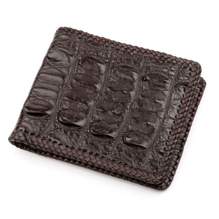 Мужской кошелек из кожи крокодила CROCODILE LEATHER