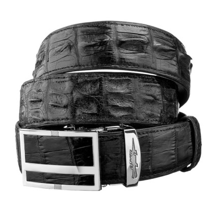 Мужской ремень CROCODILE LEATHER из кожи крокодила – Фото 1