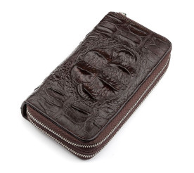 Мужской клатч из кожи крокодила CROCODILE LEATHER