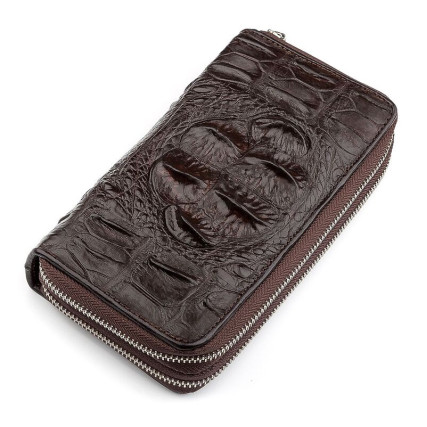 Мужской клатч из кожи крокодила CROCODILE LEATHER