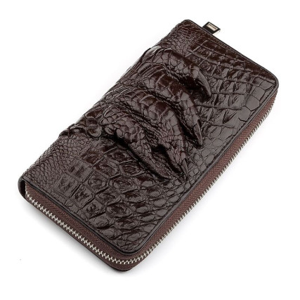 Мужской клатч из кожи крокодила CROCODILE LEATHER