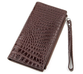 Мужской клатч из кожи крокодила CROCODILE LEATHER