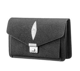 Женская сумка-барсетка STINGRAY LEATHER из кожи ската