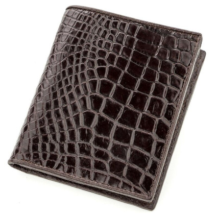 Мужской кошелек из кожи крокодила CROCODILE LEATHER