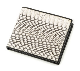 Мужской кошелек из кожи кобры SNAKE LEATHER
