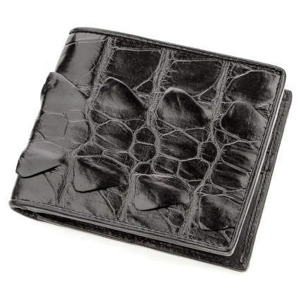 Мужской кошелек из кожи крокодила CROCODILE LEATHER – Фото 1