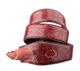Женский ремень SNAKE LEATHER из кожи кобры