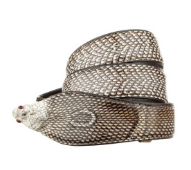 Мужской ремень SNAKE LEATHER из кожи кобры