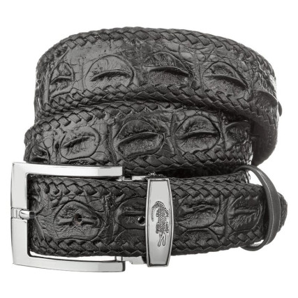 Мужской ремень CROCODILE LEATHER из кожи крокодила – Фото 1