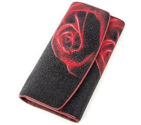 Женский кошелек из кожи ската STINGRAY LEATHER
