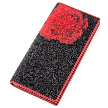 Женский кошелек из кожи ската STINGRAY LEATHER – Фото 1