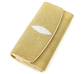 Женский кошелек из кожи ската STINGRAY LEATHER
