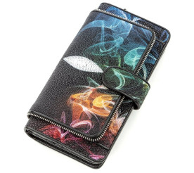 Женский кошелек из кожи ската STINGRAY LEATHER