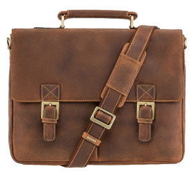 Мужской кожаный портфель сумка Visconti