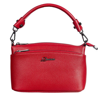 Женская кожаная сумка Desisan 2043-4 красная