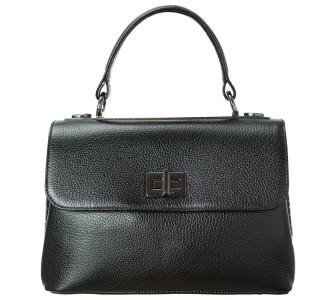Женская кожаная сумка Desisan черная 2047-011