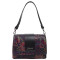 Женская кожаная сумка на плечо Desisan с цветами