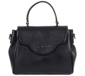 Женская кожаная сумка Desisan 2057-011 черная
