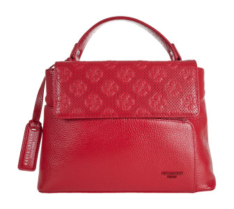 Женская кожаная сумка KARYA 2247-46 красная