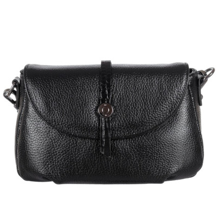 Женская кожаная сумка Desisan черная 2968-011