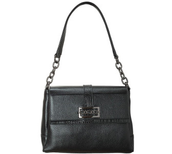 Женская кожаная сумка Desisan черная 4035-011