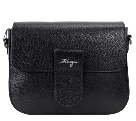 Женская кожаная сумка KARYA 5068-45 черная