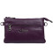 Женская кожаная сумка Desisan фиолетовая 532-413