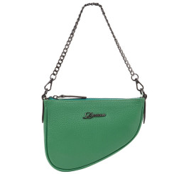 Женская кожаная сумка на плечо Desisan зеленая