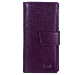 Женский кожаный кошелек Canpellini фиолетовый 