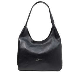 Кожаная женская сумка Desisan черная 7159-011