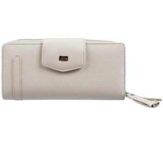 Женский кожаный кошелек Desisan белый