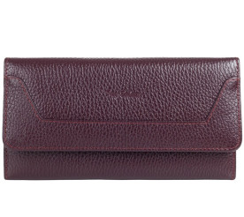 Женский кожаный кошелек Tony Bellucci бордовый