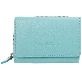 Женский кожаный кошелек Tony Bellucci голубой