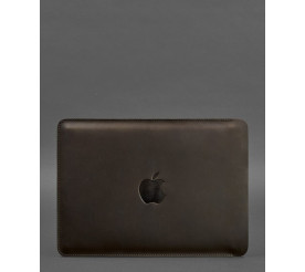Кожаный чехол для MacBook 15''-16" коричневый BN-GC-8-o
