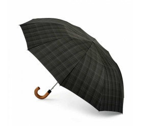 Зонт мужской Fulton Dalston-2 G857 Charcoal Check (Клетка)