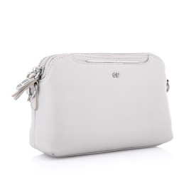 Кожаная сумка на плечо Giorgio Ferretti (Италия) белая GF2017273white