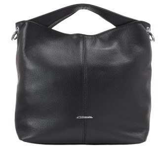 Черная кожаная сумка Giorgio Ferretti (Италия) GF2020724Bblack