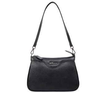 Женская кожаная сумка Desisan черная 7503-011