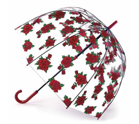 Зонт женский Fulton Birdcage-2 Tattoo Rose (Тату из роз)