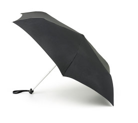 Зонт Fulton Miniflat-1 L339 Black (Черный)