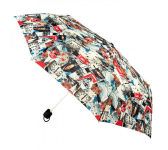 Зонт женский Fulton Minilite-2 L354 London Photographic (Лондонские фотографии)