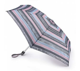 Зонт женский Fulton Tiny-2 L501 Sparkle Stripe (Искристые полосы)