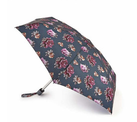 Зонт женский Fulton Tiny-2 L501 Steel Roses (Стальные Розы)